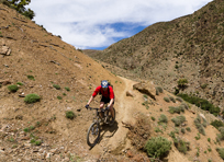 Remote singletrack at Freeridemorocco